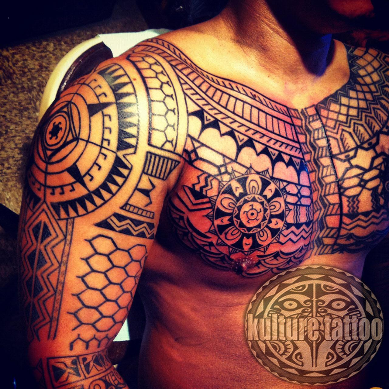 Maori chest
