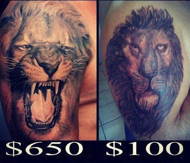 Cheap vs expensive
