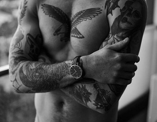 tattoo, Eagle Oldschool eagle chest tattoo