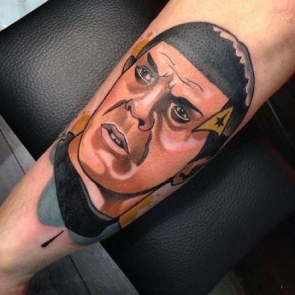 tattoo, Spock Star Trek star trek spock tattoo