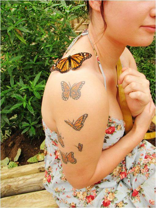 Butterfly shoulders