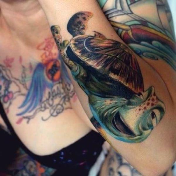 tattoo, Turtle Turtle from the movie finding-nemo